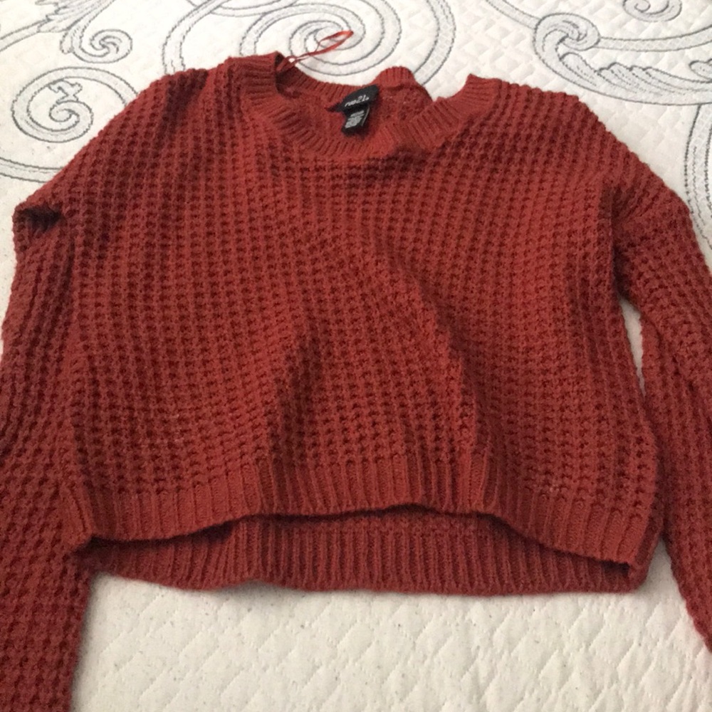 cropped sweater